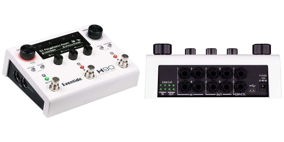 Eventide H90 Harmonizer, un pedal multiefectos dual con más de 60